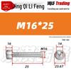 201 Stainless Steel Hex Socket Head Cap Screws M3-M27, Fully Threaded