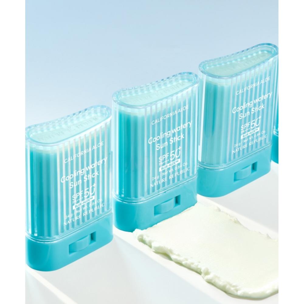 Nature Republic [3 Pack] California Aloe Cooling Moisture Sun Stick Spf50+pa++++ Single option PK3905