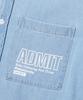 BUNKERBUSTER Admit Short Sleeve Denim Shirt Light Indigo (Mo2Yu313-062)
