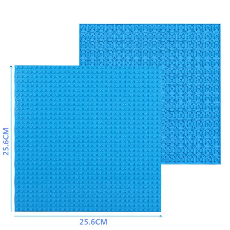Hot 32*32 Dots Double-Sided Baseplates Small Bricks Diy Building Blocks Base Plate Ww2 Compatible Legoes Parts City Figure