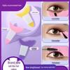 Crescent Silicone Eye Makeup Aid: Eyeliner, Eyelash, and Eyeshadow Tool