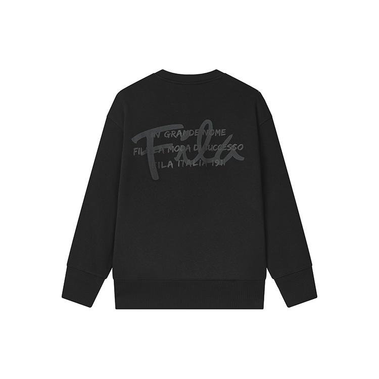 FILA Logo Sweater 'Black' Men's F11U248201F-BK