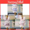 Plush Bunny Keychain With Soft Pp Cotton Filling For Kids And Teens