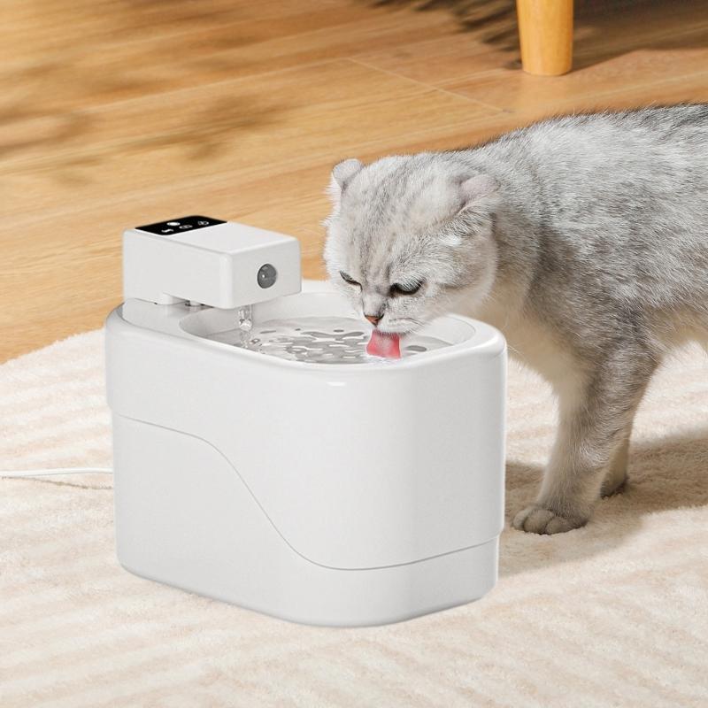 Cats Water Fountains Dogs Water Dispenser Big Capacity Super Mute Automatic Low Noise Waterer