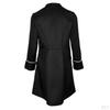 Coat Steampunk Gothic vintage Punk Casual Loose Solid Color Jacket Suit Buttoning