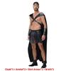 Medieval Roman Spartan Warrior Cosplay Costume With Polyester Fabric For Stage Performances
