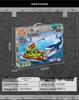Orange Building Blocks Compatible with Lego Jurassic Series: Tyrannosaurus Rex Puzzle Toy - Perfect for Kids.