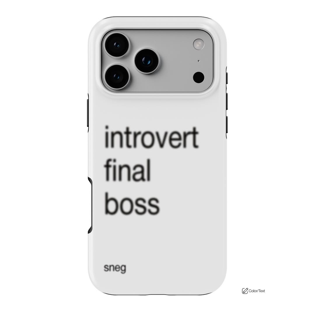Luxury Clmj Minimalist Typography Phone Case for iPhone 17 17e 16e 16 15 14 13 12 11 X XS XR XSMAX Air Pro Max Plus Double-layer iPhone 11