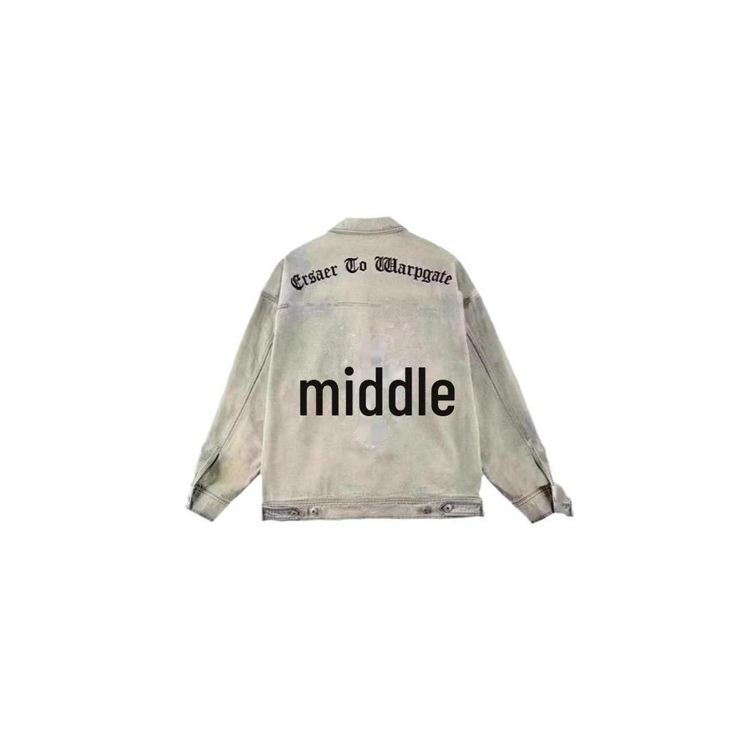 ER Gothic Cross Oversized Hoodie - American High Street Fashion Sweater for Couples