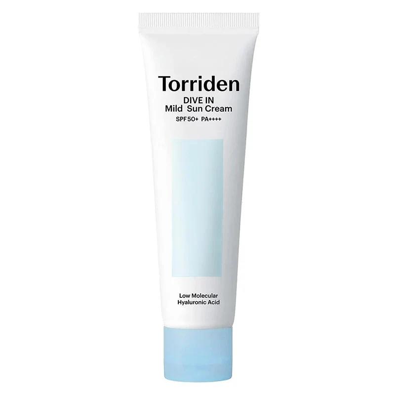 TORRIDEN Dive-in Mild Sun Cream 60mL SPF50+ PA++++/ Nourishing, Moisturizing, Korean Cosmetics, Kbeauty