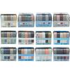YUBX Abdeckendes Basis-Muster Washi-Tape Retro Geometrisch Dünn DIY Geschenk- und Geschenkdekorations-Tape, 60-teiliges Set, Kollektion, Eleganz, Streifen, Basteln,