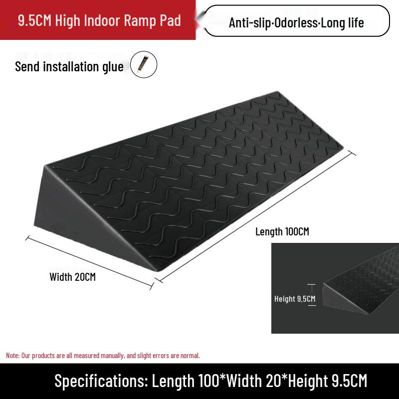 Threshold Uphill Ramp Mat for Indoor Sweeping Robots