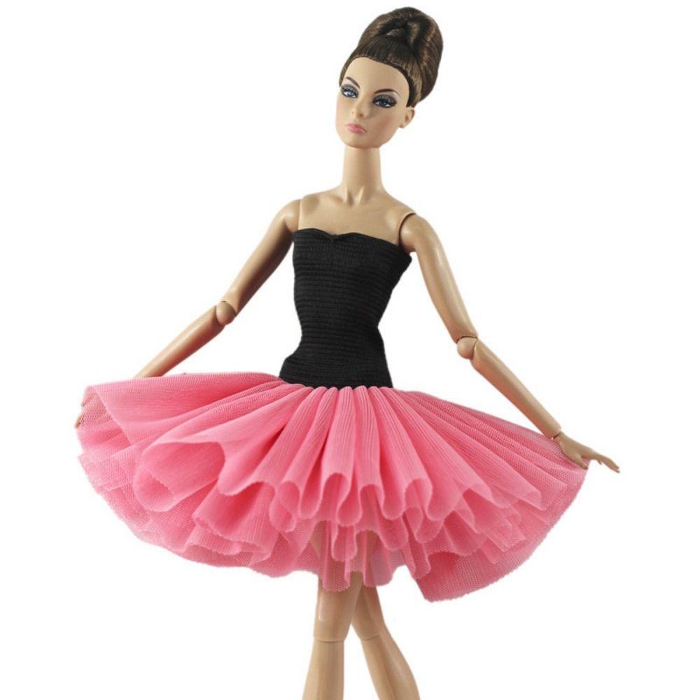 Fashion 1/6 BJD Dolls Clothes Tutu Skirt Elegant Doll Dresses 30cm Doll Lace Dress Set  Girl Gift