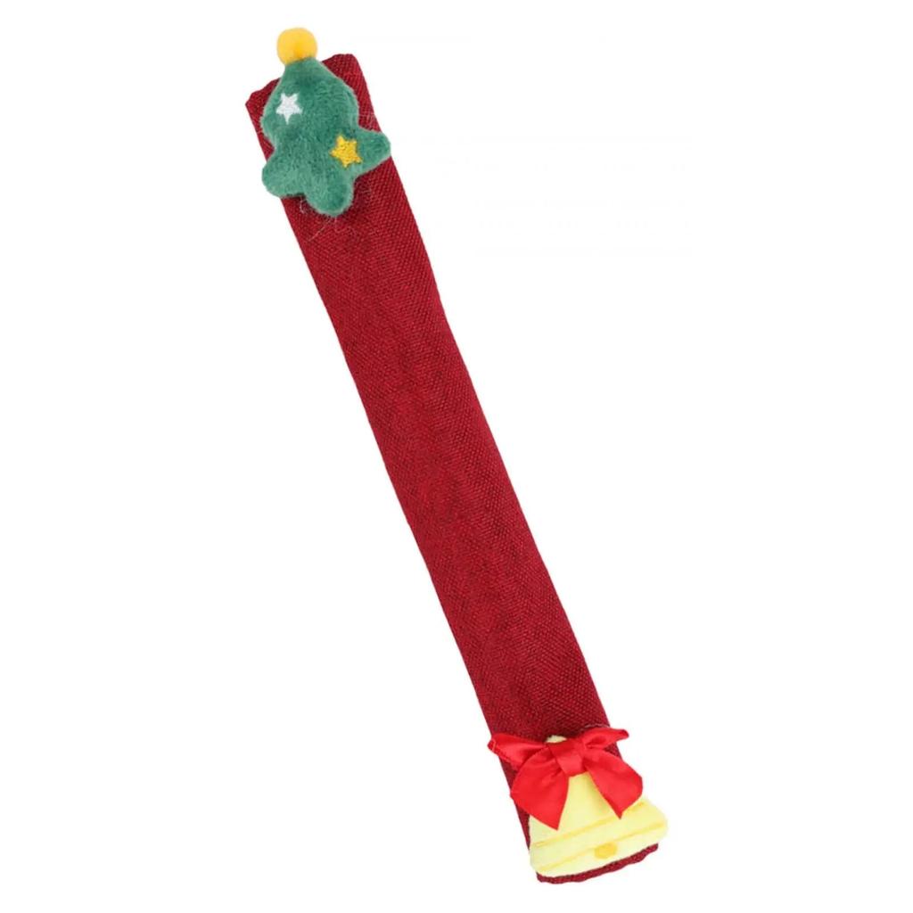 1pc Door Pull Gloves Christmas Decoration Practical Kitchen Appliance Handle Covers for New Year Christmas Microwave Fridge Oven