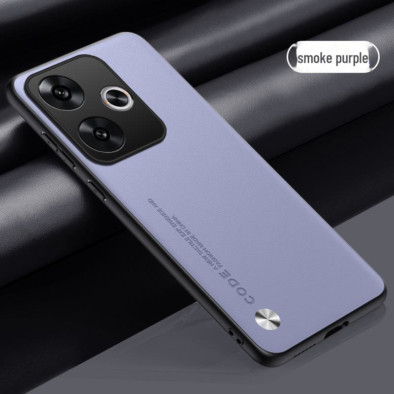 Redmi Turbo3 Leather Mobile Phone Case: All-Inclusive Ultra-Thin Protection for Note12 Turbo. Suitable for Both Men and Women.