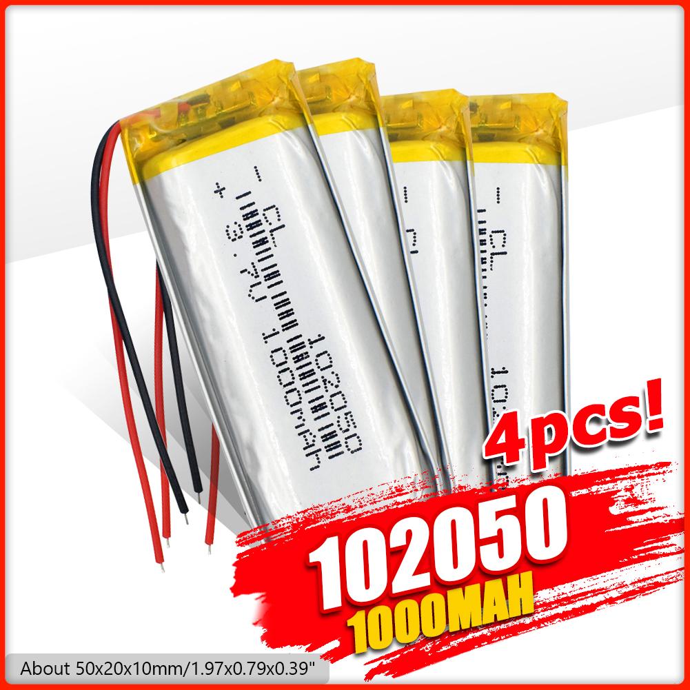 Batería Recargable Polímero Litio 3,7 2600 MAh 505573 2 LED