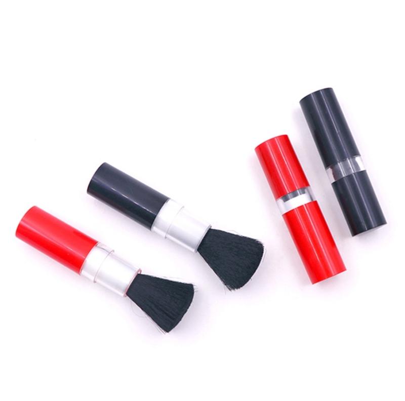 2Pack Rotating Keyboard Cleaner Brush Professional Camera Lens Cleaning Tool ABS Material Portable Office Gadget