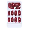 Waterproof Wearable Manicure Almond Fake Nails Pointed Head Matte style False Nail Full Cover Nail Tips Girl