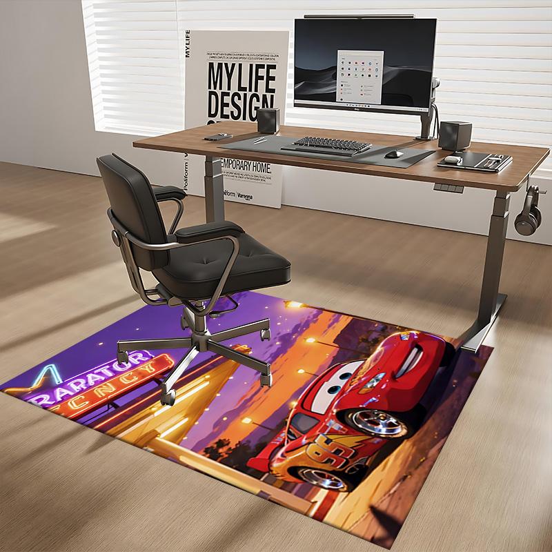 1pc Mcqueens Adventure Carpet Rug for Bedroom Living Room Decor Sofa Home Game Area Rug Non-slip Floor Mat. D0730048