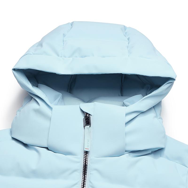 FILA Ski Series Fashionable Personality Dopamine Cool Ski Sports Goose Down Warm Protective Multi-Pocket Hooded Down Jacket A11W546904FLB
