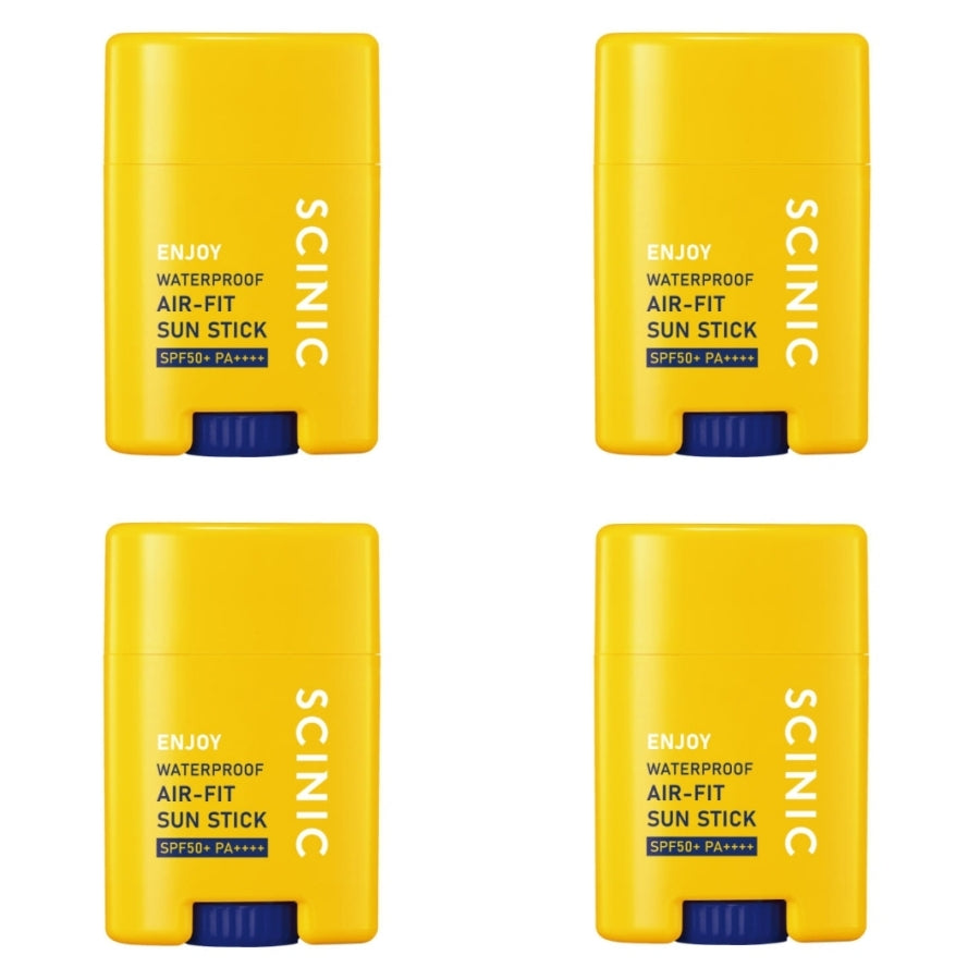 SCINIC Enjoy Waterproof Air-Fit Sun Stick SPF50+ PA++++ 20g*1Pc/2Pcs/3Pcs/4Pcs