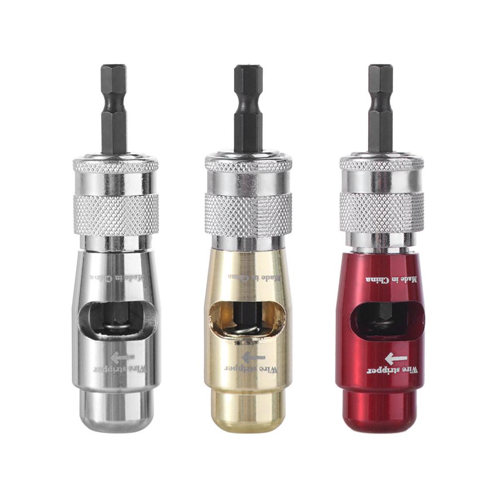 Професійний інструмент для зняття ізоляції з електричних дротів Швидкознімач ізоляції Набір насадок для знімача ізоляції Електроінструменти