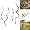 Rotate Cotton Rope Climbing Ropes Bungee Bird Toys Bird Rope Cotton Rope Bird Perch for Budgie Lovebird Cockatiel Finch Macaw
