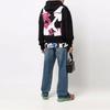 OFF WHITE Acrylic Arrow Logo Print Hooded Sweatshirt OMBB037F21FLE0151032