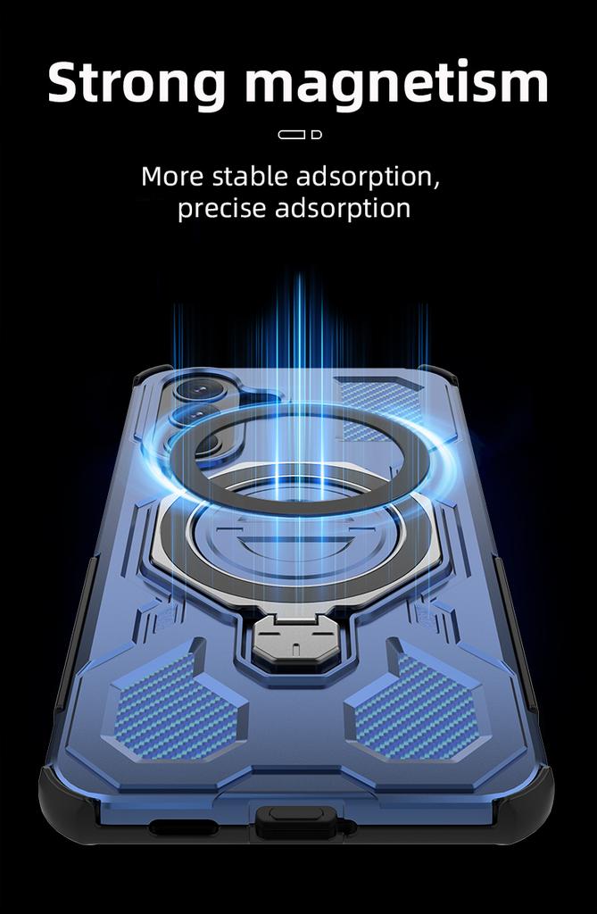 Armor Accessories Case for Samsung Galaxy A57 A17 5G S26 Ultra A37 A56 A16 A36 S25 FE S26 Plus Portable Magnetic Ring Holder
