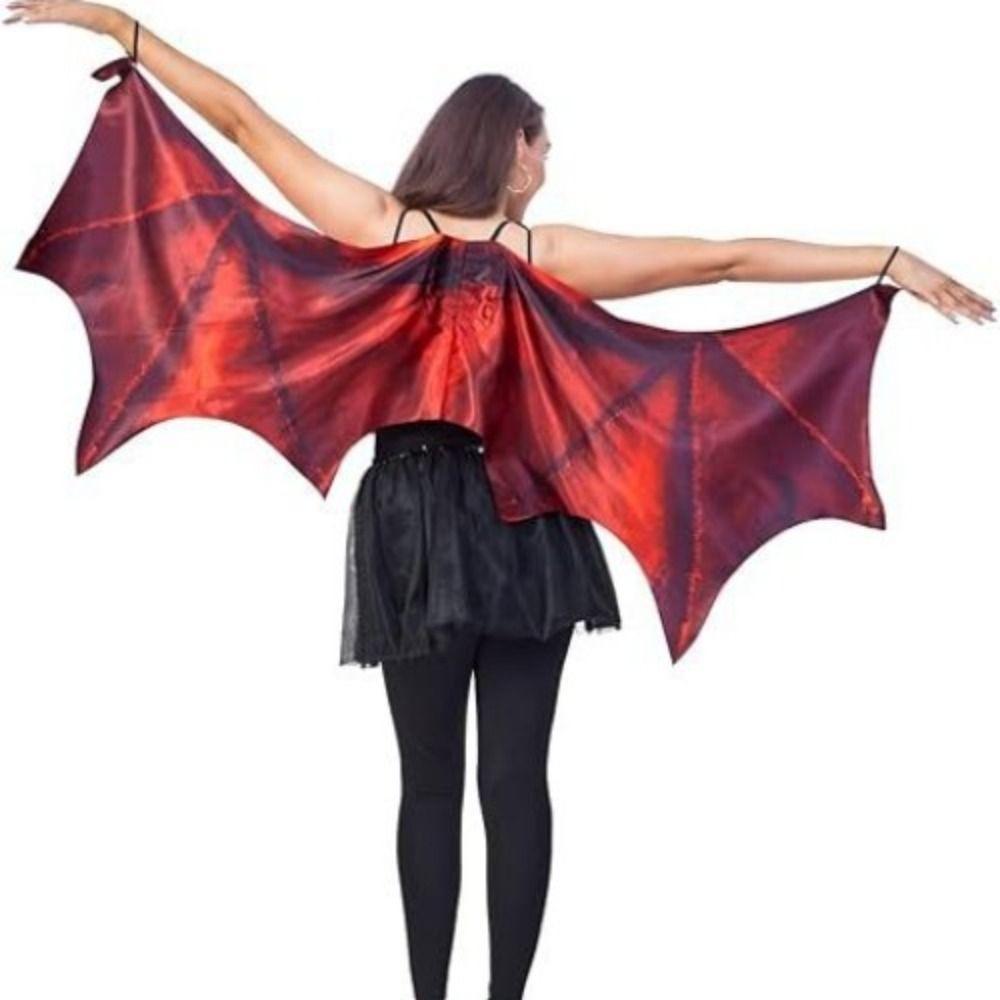 Halloween Decoration Green Purple Wings One Size Dragon Demon Wings  Adult