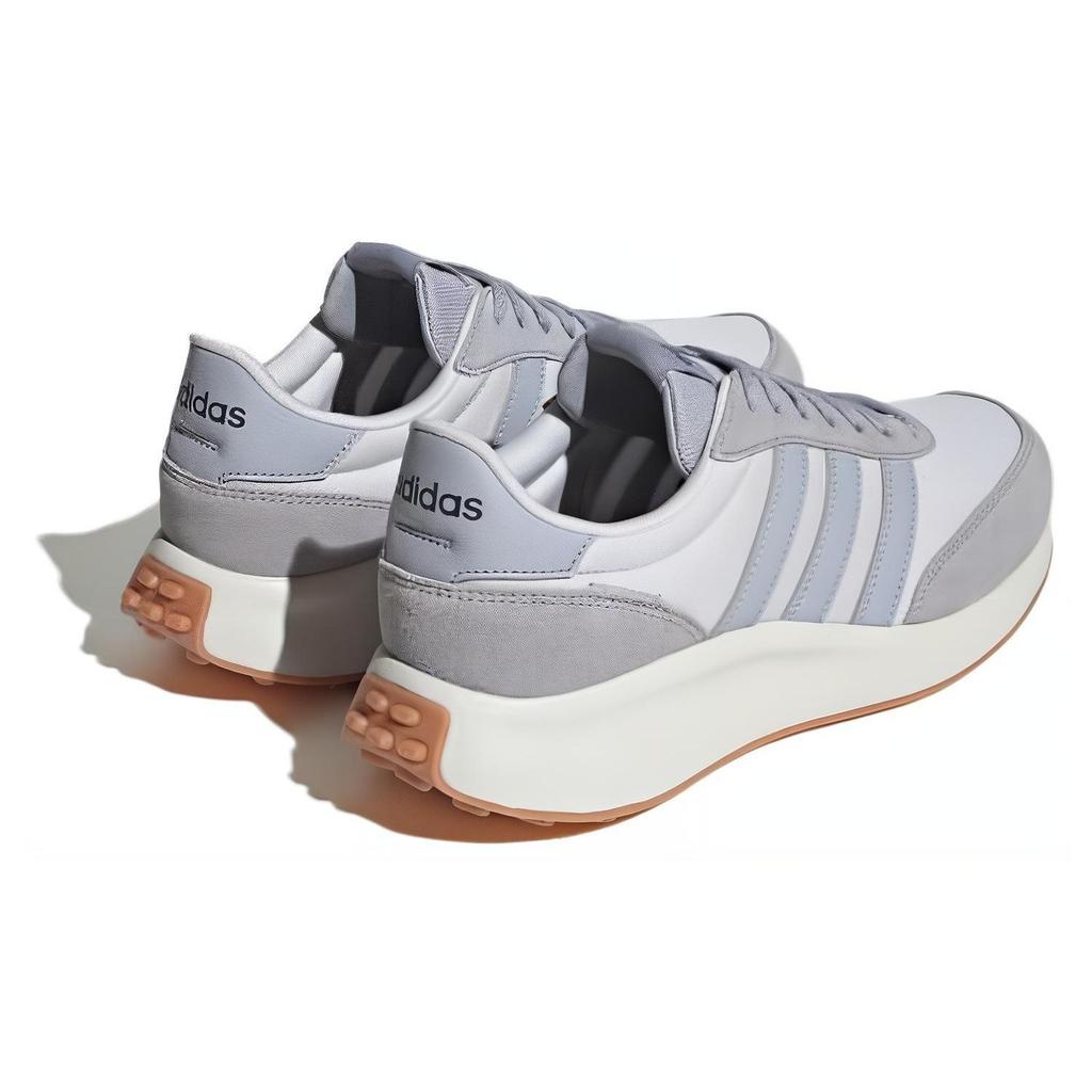 adidas Run 70s Comfortable Versatile Fabric Two-Layer Suede Wear-Resistant Breathable Low-Top Casual Running Shoes Men Sneakers Gray Blue ID1874