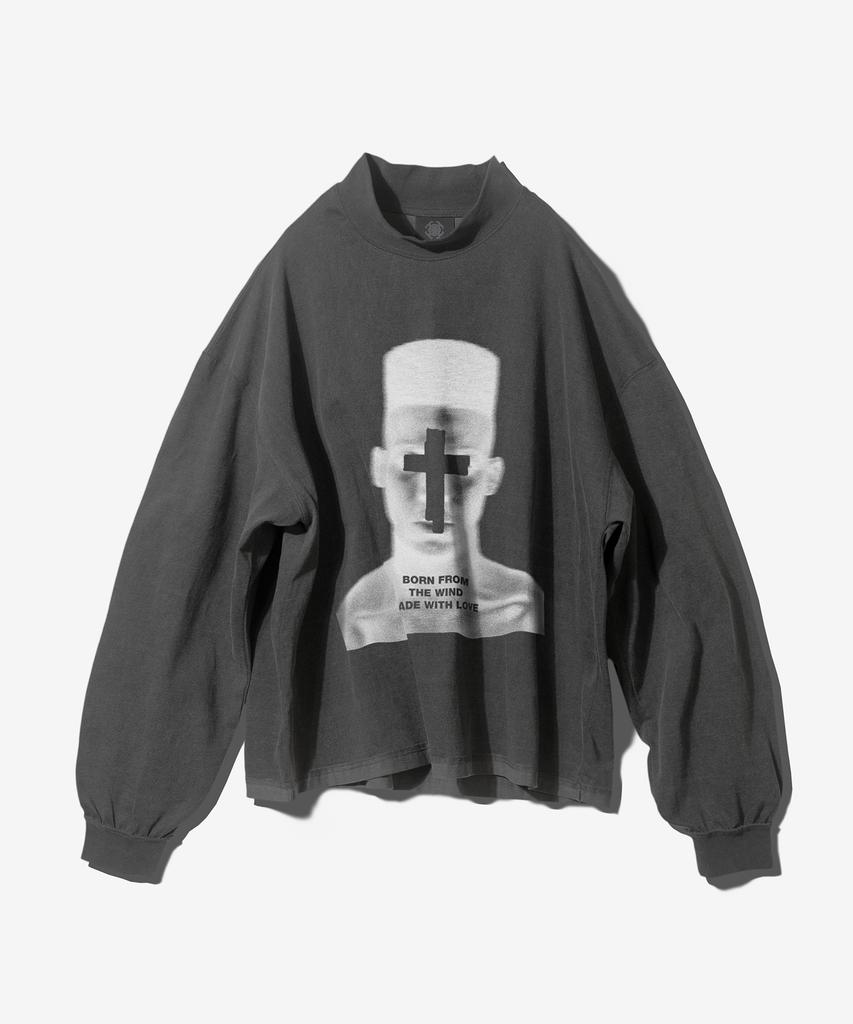 Paensyo From Mockneck Long Sleeve - Pigment Black
