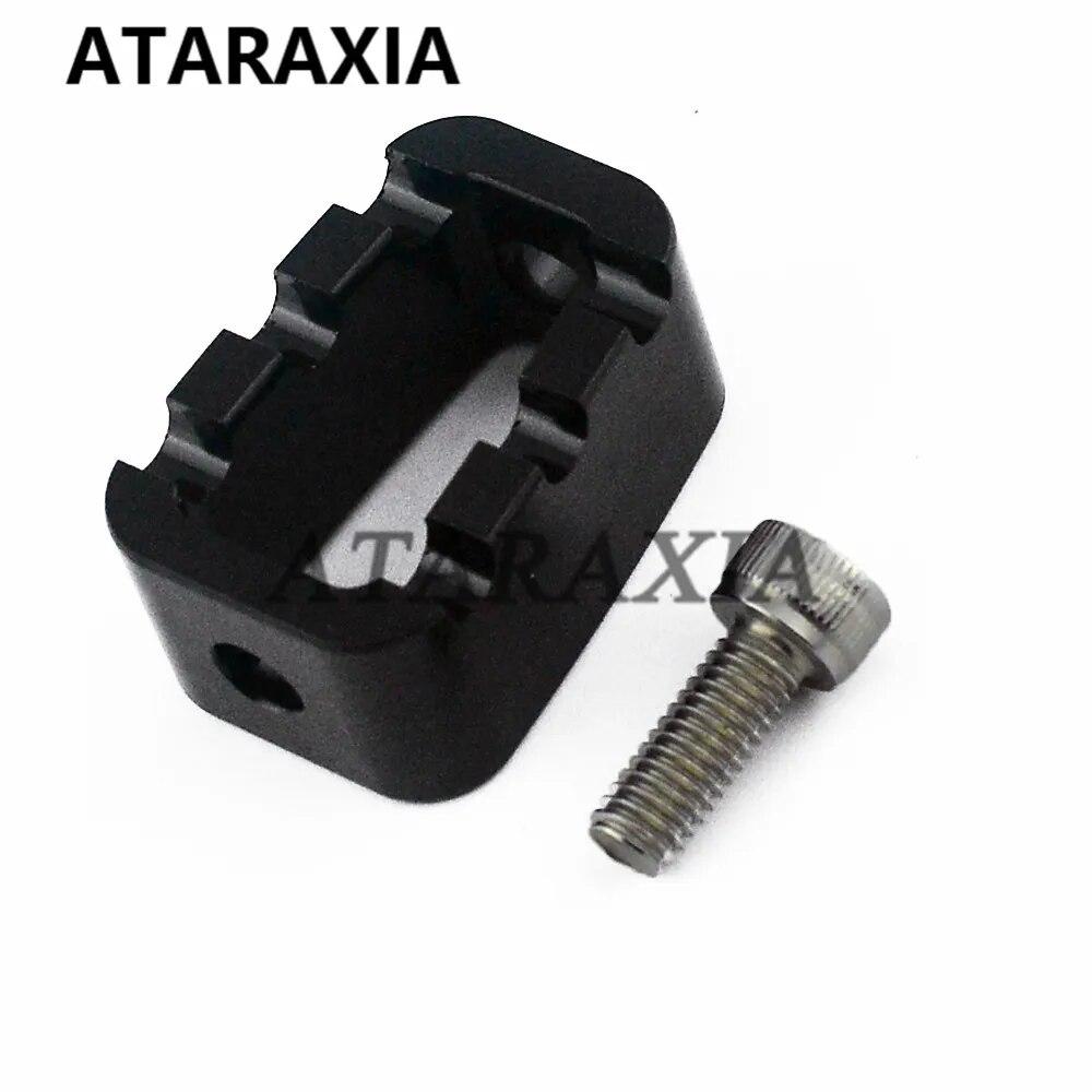 6mm screw Motorcycle Shifter Peg Shift Gear Lever Foot Pegs Rest CNC Aluminum Footpegs For Pan America RA1250S RA1250