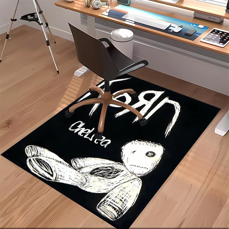Custom personalization Korn rock band Print Area Rug - Soft, Washable Non-Slip Indoor Mat,Living Room,Home&Office Decorative Rug