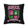 Shiz University Square Pillowcase Pillow Cover Cushion Zip Decorative Comfort Throw Pillow for Home Sofa
