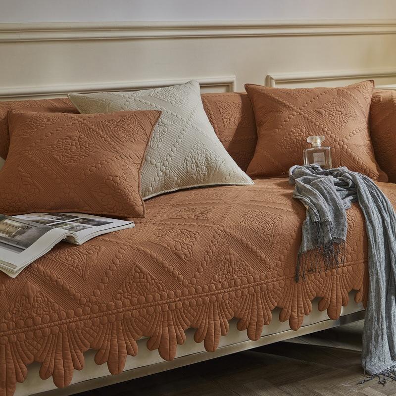 French Retro Sofa Cushion, Seat Cushion, Backrest Towel, Non-Slip Sofa Cover Towel, Universal Seat Cushion Manufacturer