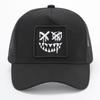 Spring & Summer Trendy Breathable Dad Hat - Funny Expression Mesh Baseball Cap, Hip-Hop Style.
