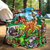 1 Stück, Disney Glücklicher Bambi & Freunde Decke Kuscheldecke für alle Jahreszeiten, Outdoor-Decken, Wohnzimmer, Reisen, Camping