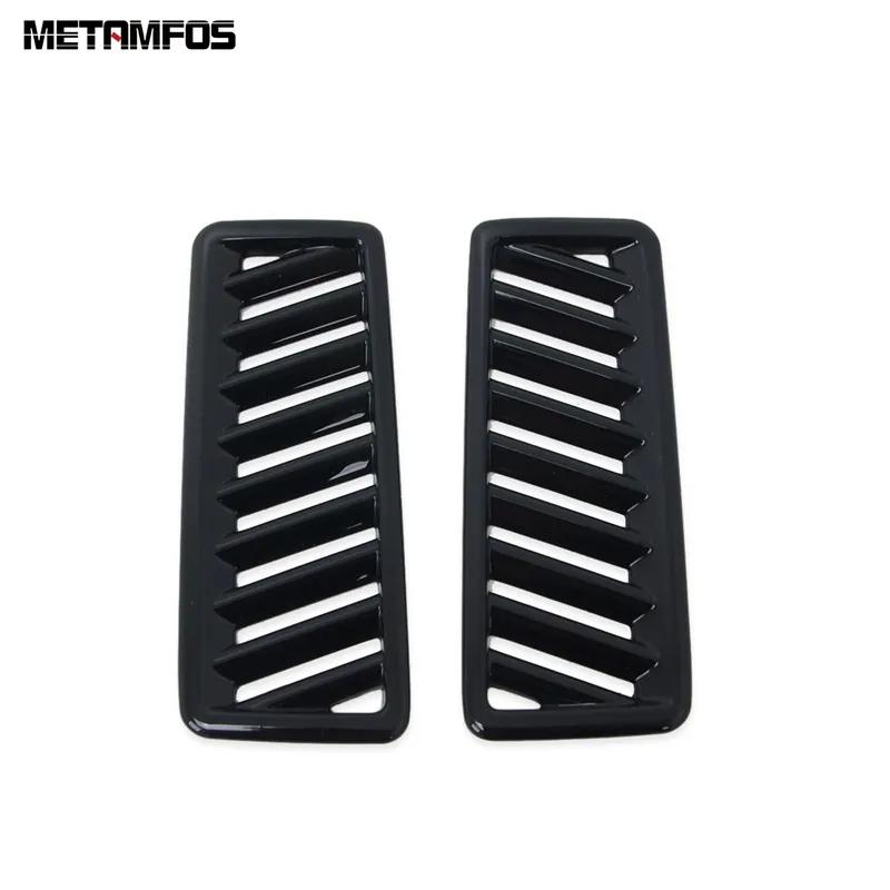 Front Air Condition AC Vent Outlet Cover Trim For Toyota Harrier Venza -2024 2025 Matte Interior Accessories Car Styling
