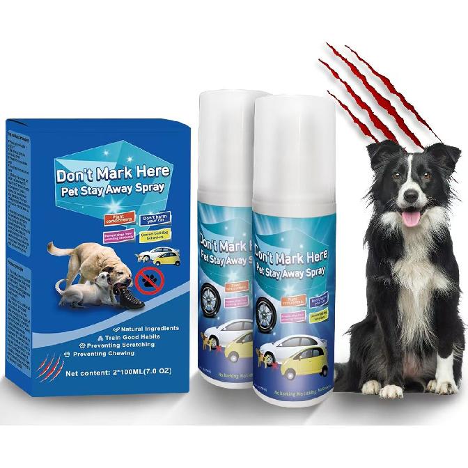 Спрей от грызения для собак, Натуральные ингредиенты Спрей от грызения для собак, Спрей-помощник для дрессировки собак, Защищает мебель, Предотвращает облизывание ран,