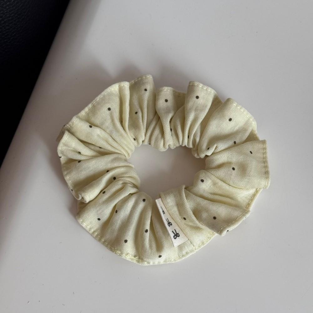 

Rubber Band Ponytail Hair Scrunchies Multi Size Hair Bands Hair Hoop Daily Party Wedding Yellow-Type 1