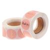 500 st Rosa Tack för din beställning Sticker Kraft Labels Sticker