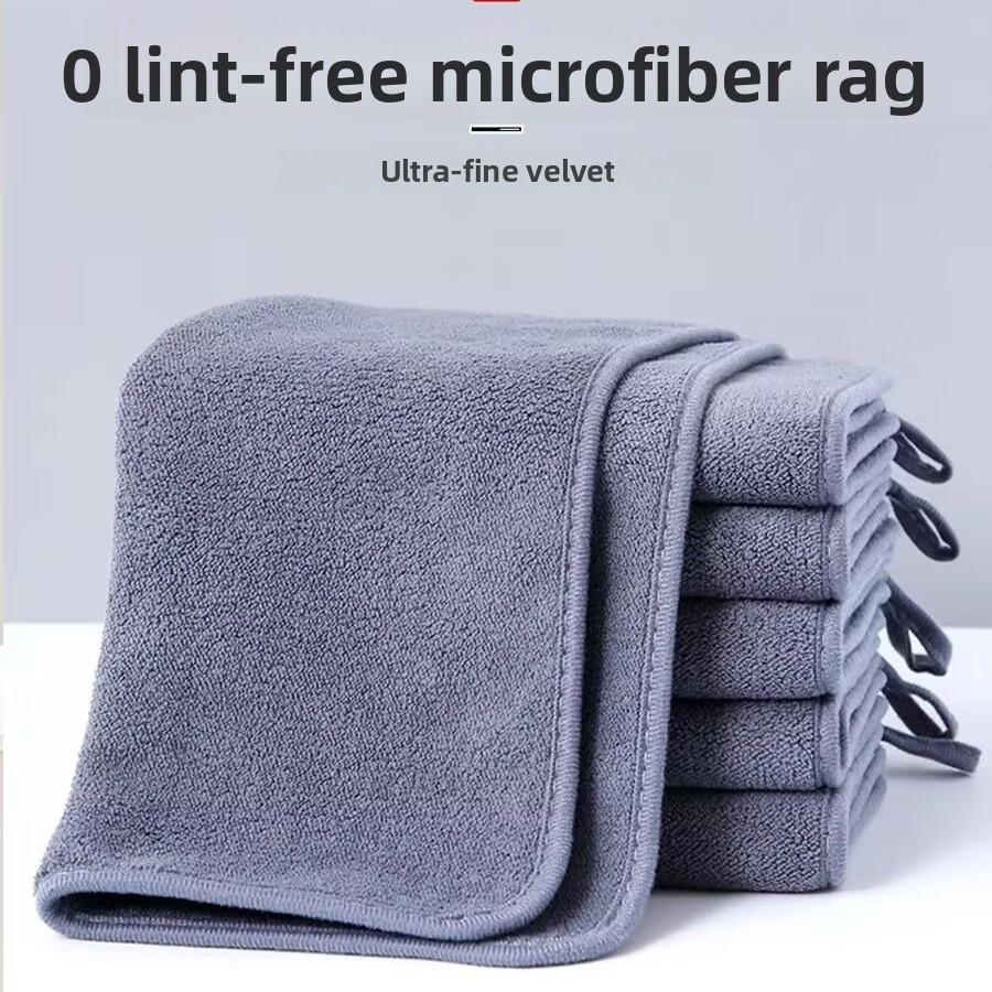 

Kitchen Specific Non Greasy Easy To Clean Non Shedding Small Square Towel 25*25cm сірий