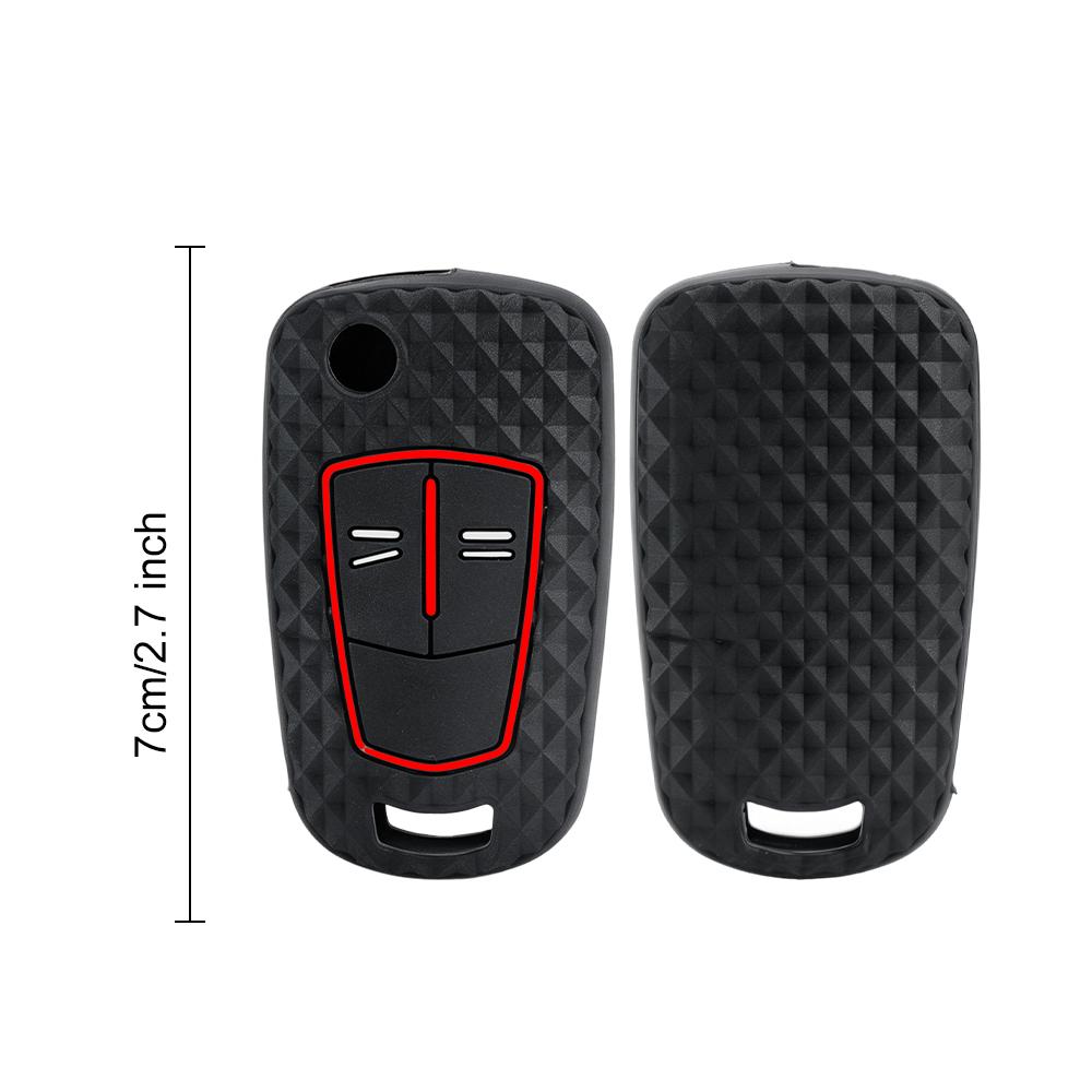 New Fashion Remote Key Cover Fob Case For Opel Vauxhall Corsa Astra Vectra Signum Remote Flip Folding Car Key Shell
