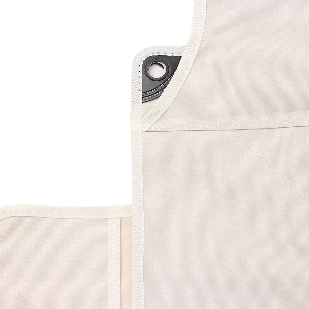Double-layer Folding Chair Replacement Cover Thickened Anti-slip Beach Chair Pad with Backrest Chair Cushion