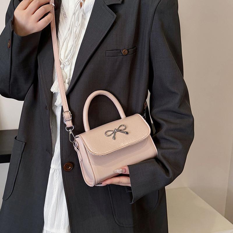 Butterfly Knot Trendy Handbag Small Pu Shoulder Crossbody For Casual Outings