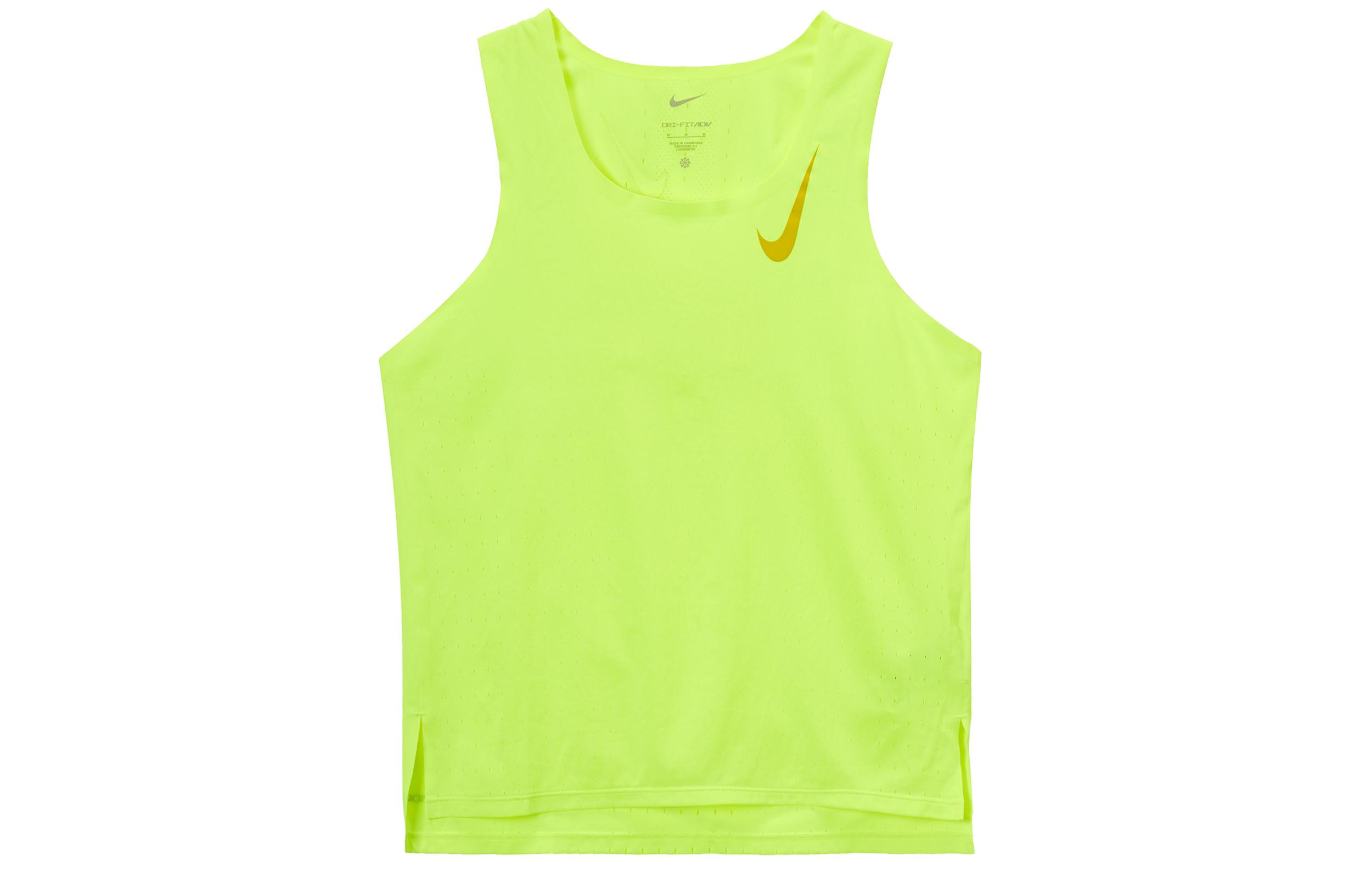 Nike Running Tank Top Men s Neon Yellow CJ7836-702 M