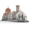 Non-Toxic Moc Famous Cathedral Of Santa Maria Del Fiore Building Block Set Iconic Church Street Architecture Assemble Toys Children Gifts