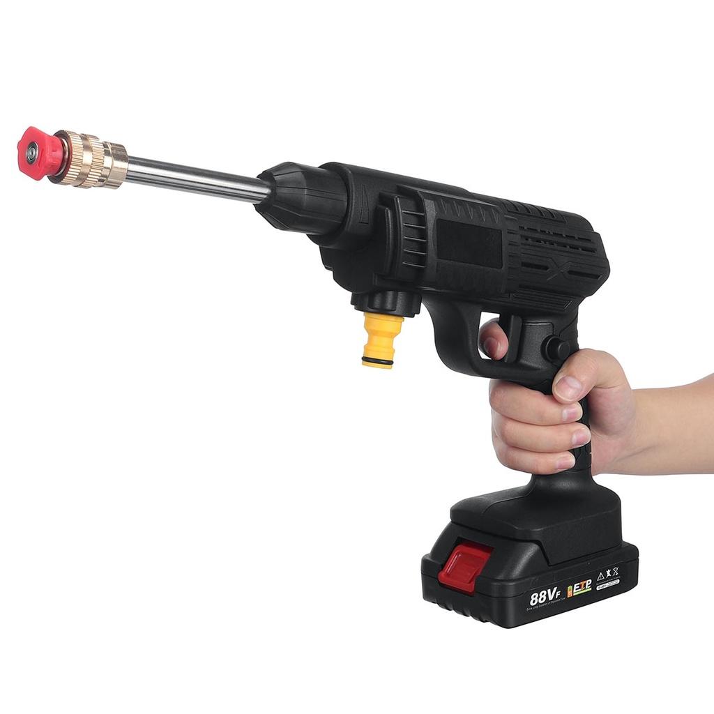 180W Portable Wireless High Pressure Car Washer Foam Generator Spray Car Cleaning Machine