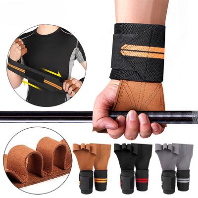 Weight Lifting Gym Workout Gloves with Wrist Wrap Support for Men&Women,Full Palm Protection,for Fitness,Exercise,Pull Ups